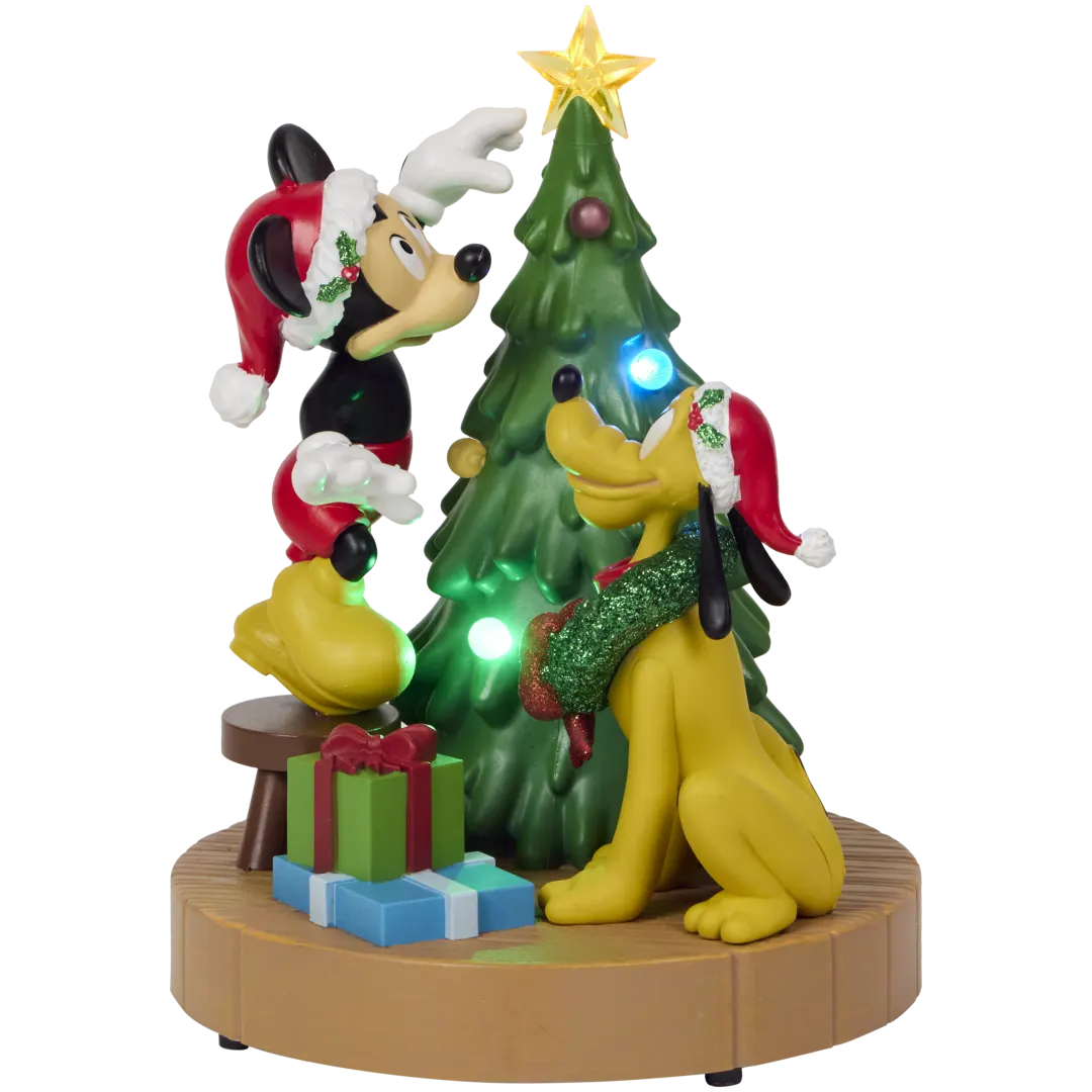 Cenário de Natal com LED Disney