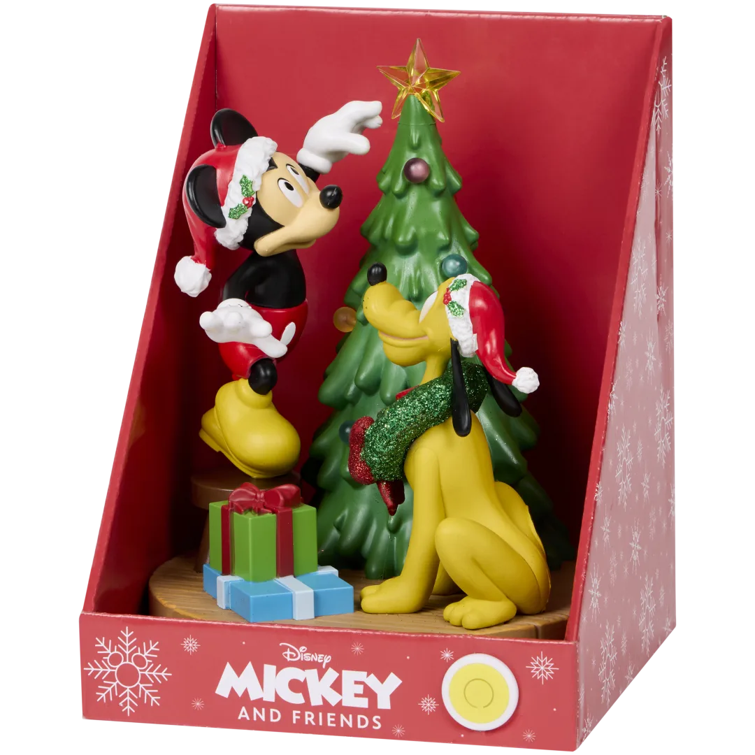 Cenário de Natal com LED Disney