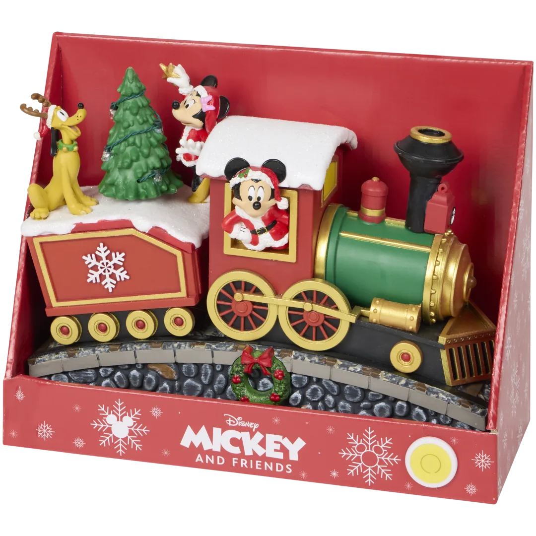 Decoração de natal com iluminação LED Disney