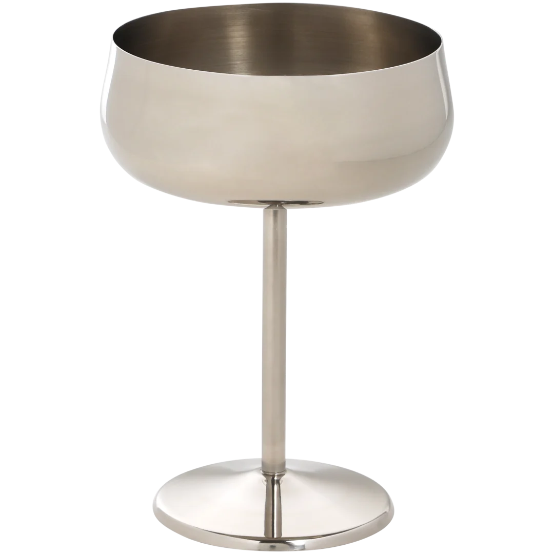 RVS cocktail- en wijnglas