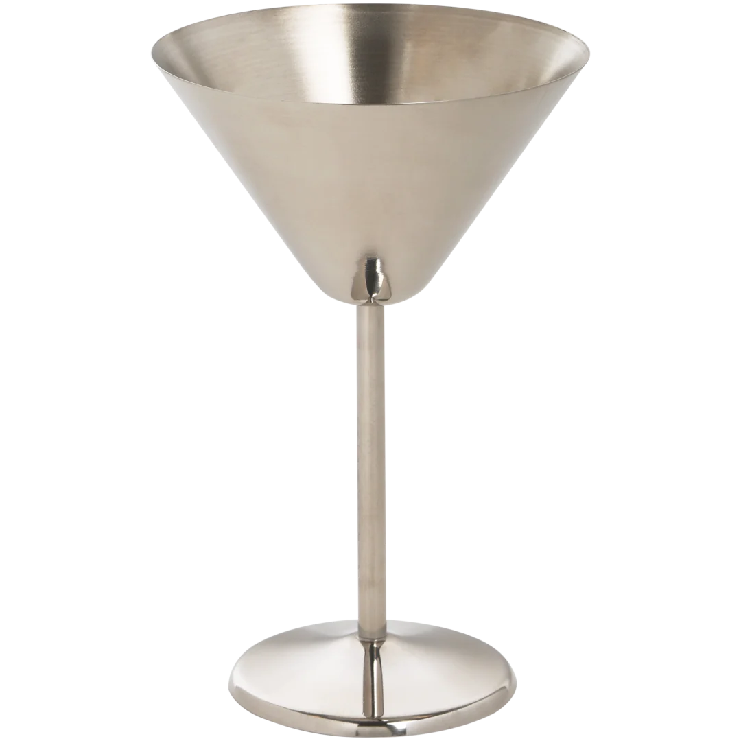 RVS cocktail- en wijnglas