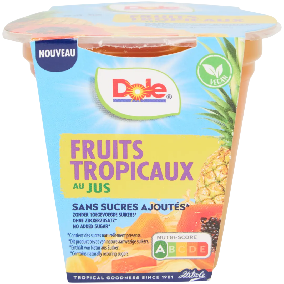 Fruits tropicaux au jus Dole 1