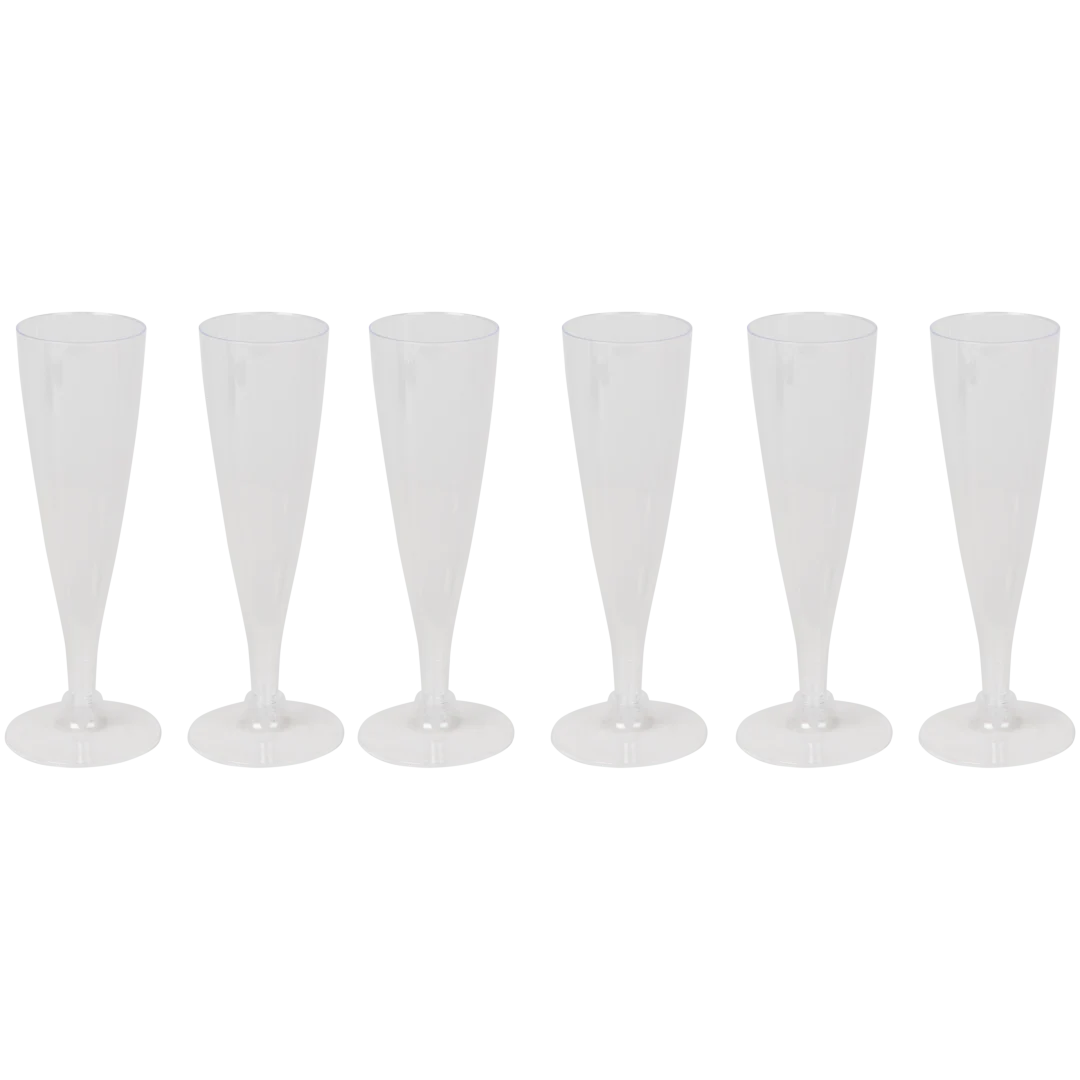 Copas de champán de plástico 1