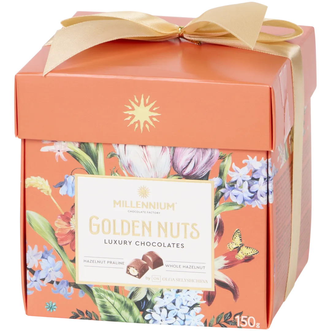 Bombones Millenium Golden Nuts