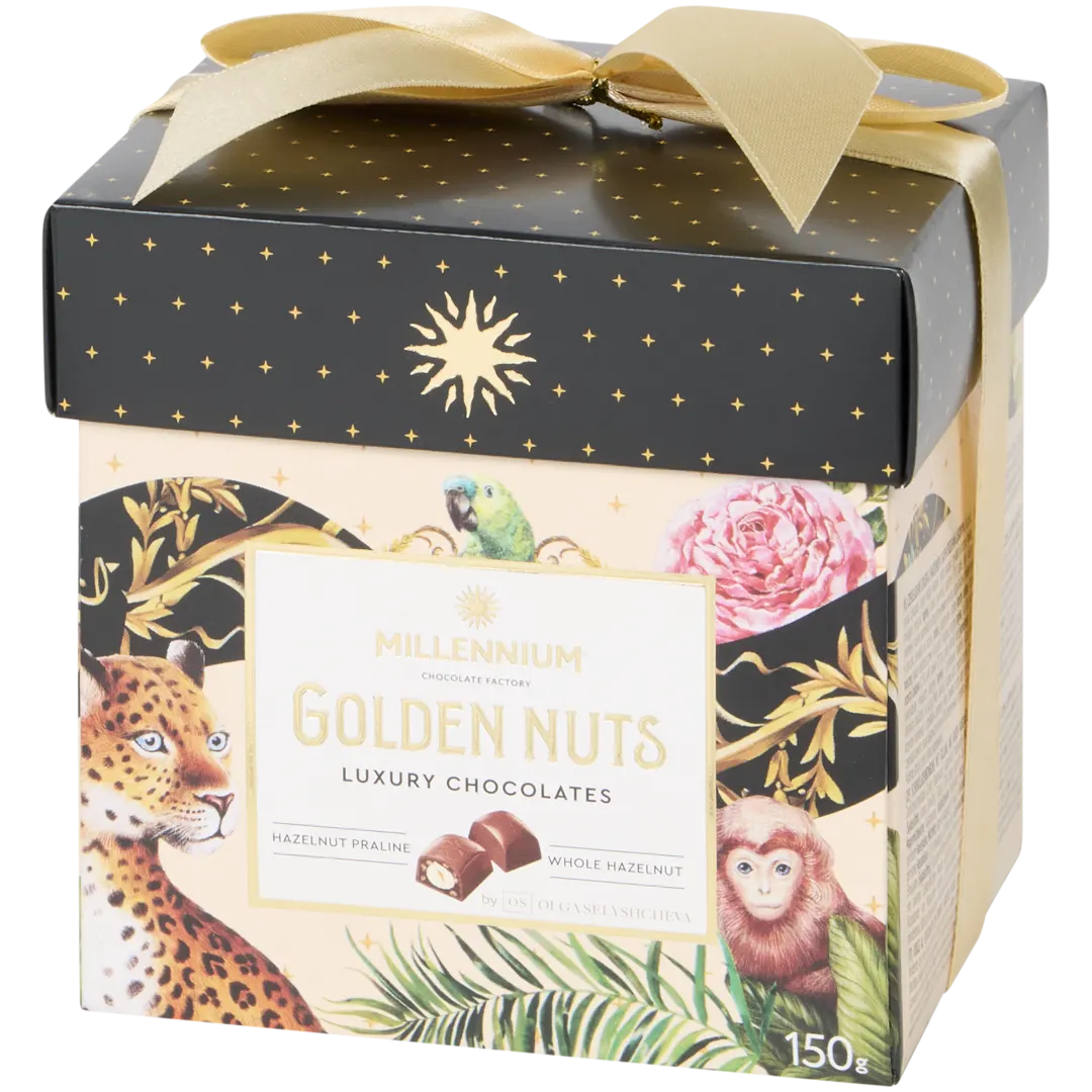 Bombones Millenium Golden Nuts