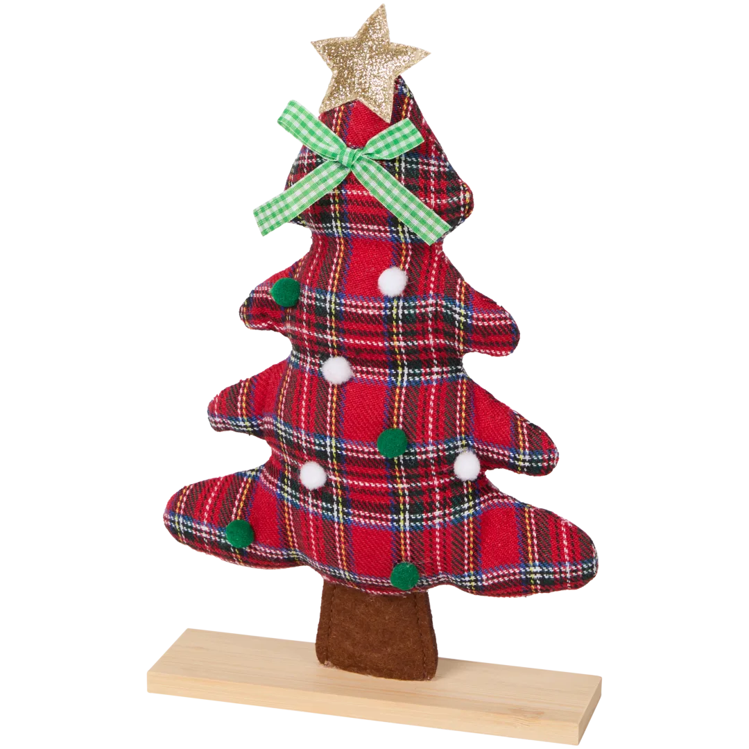 Kerstfiguur van stof