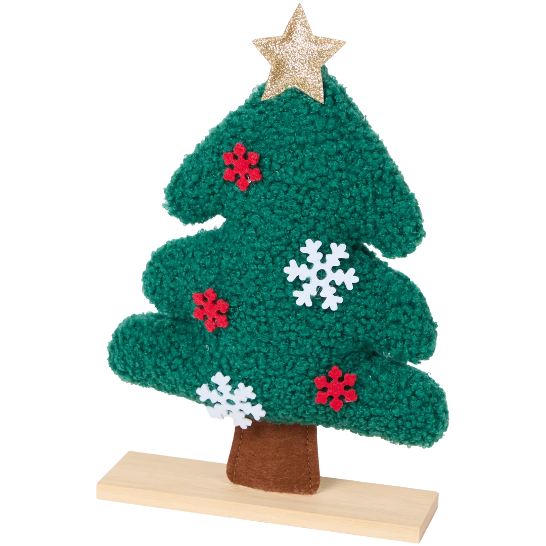 Kerstfiguur van stof