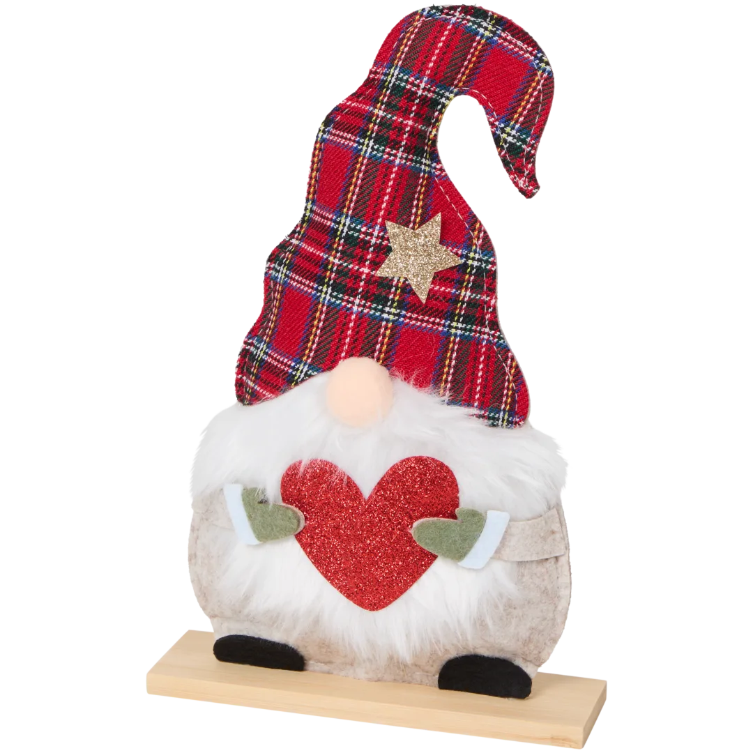 Kerstfiguur van stof