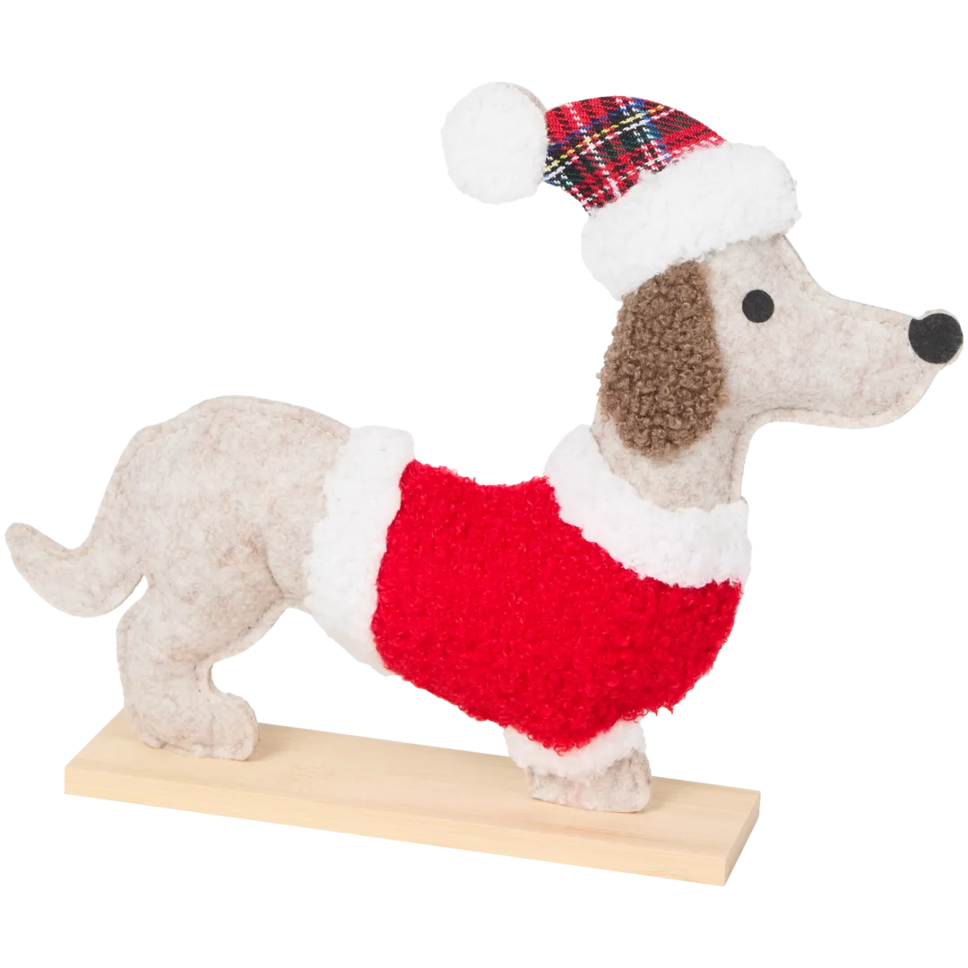 Kerstfiguur van stof
