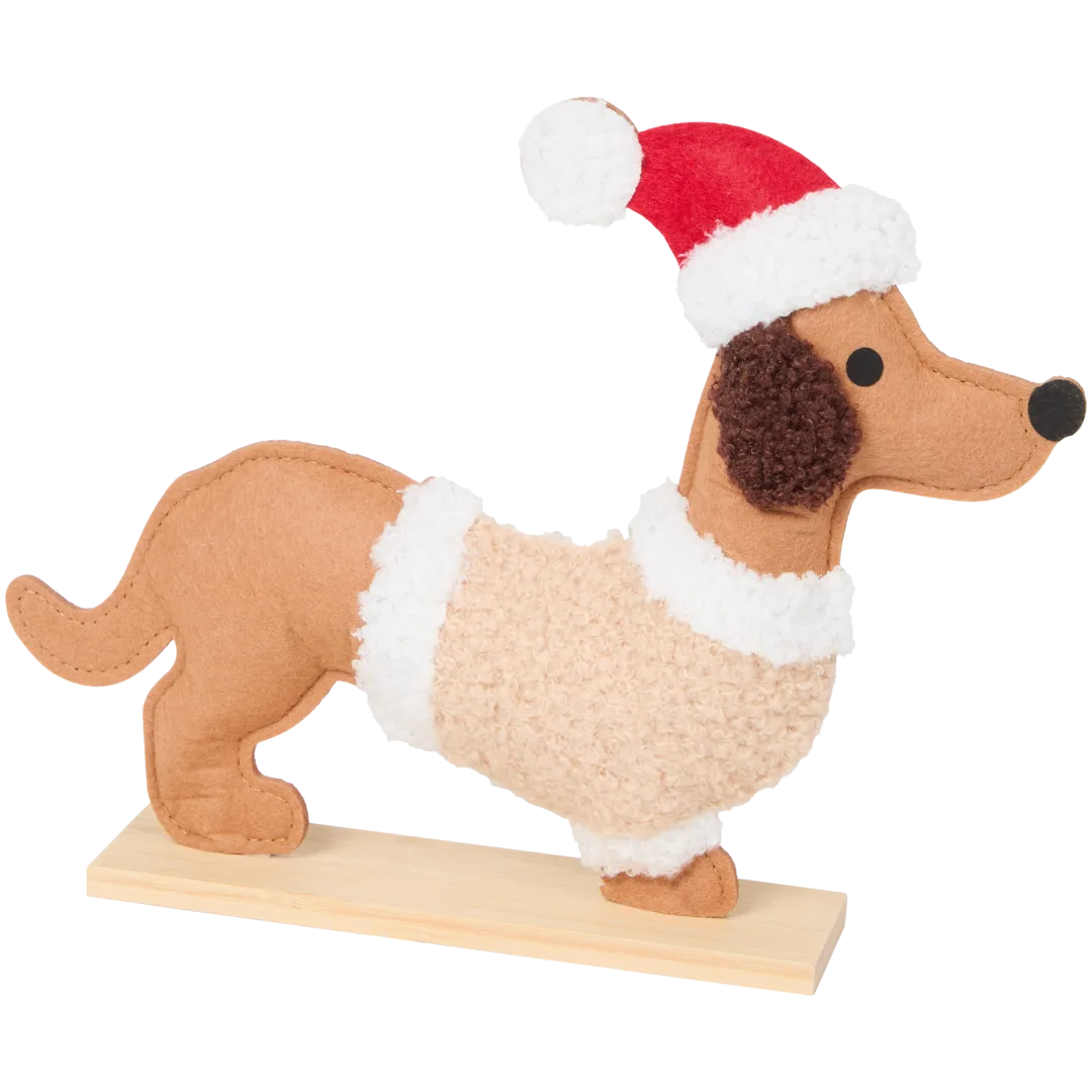 Kerstfiguur van stof