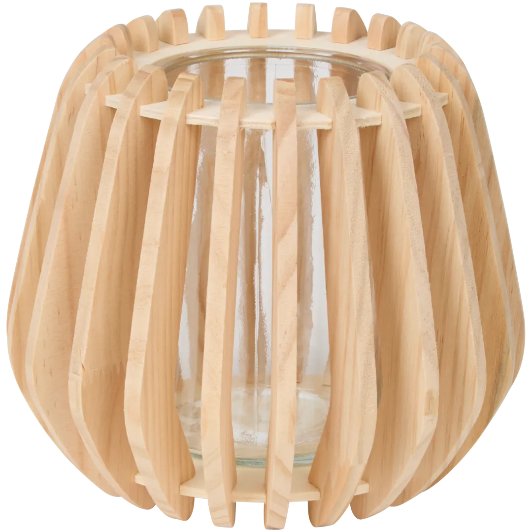 Houten lantaarn