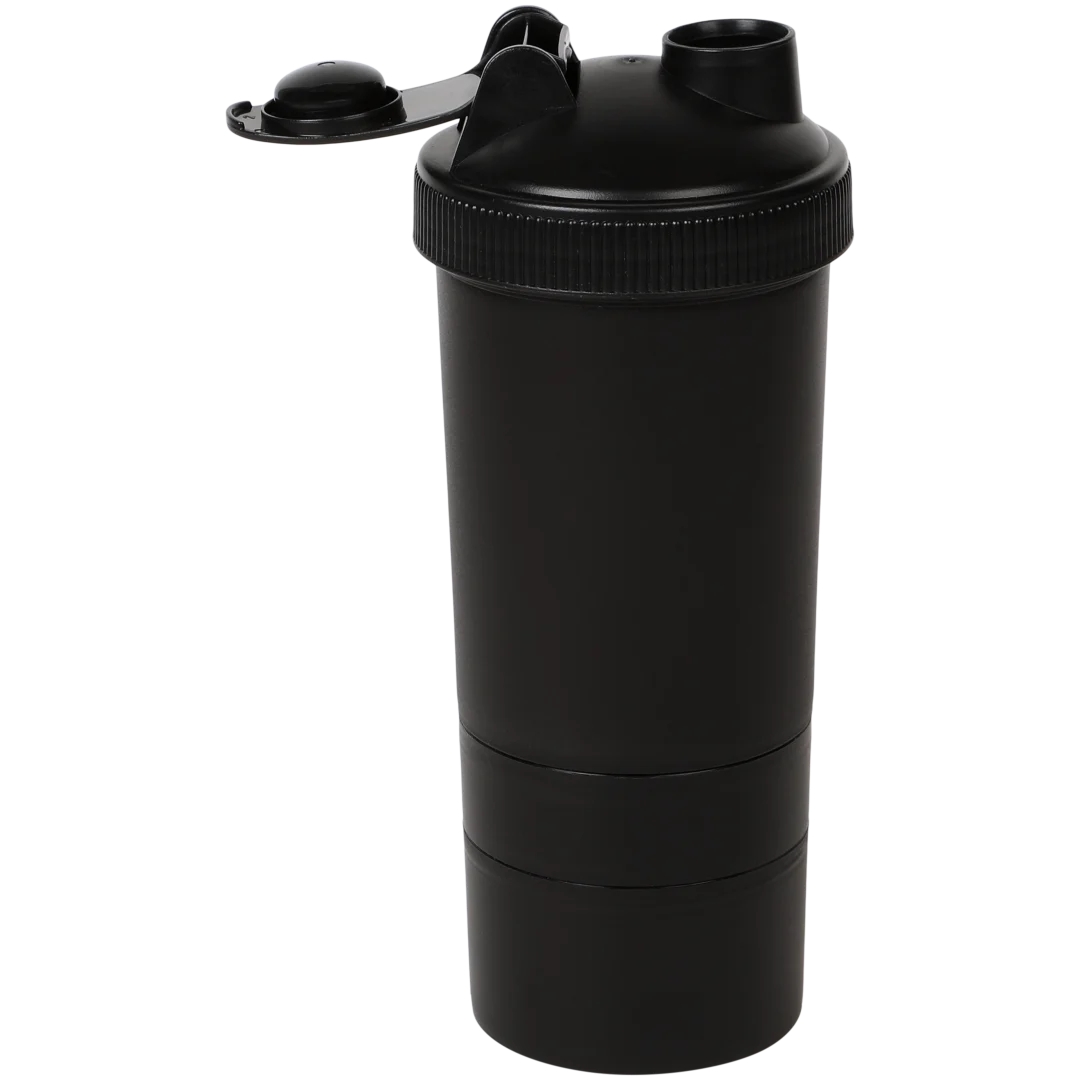 Shakebeker met opbergvakjes