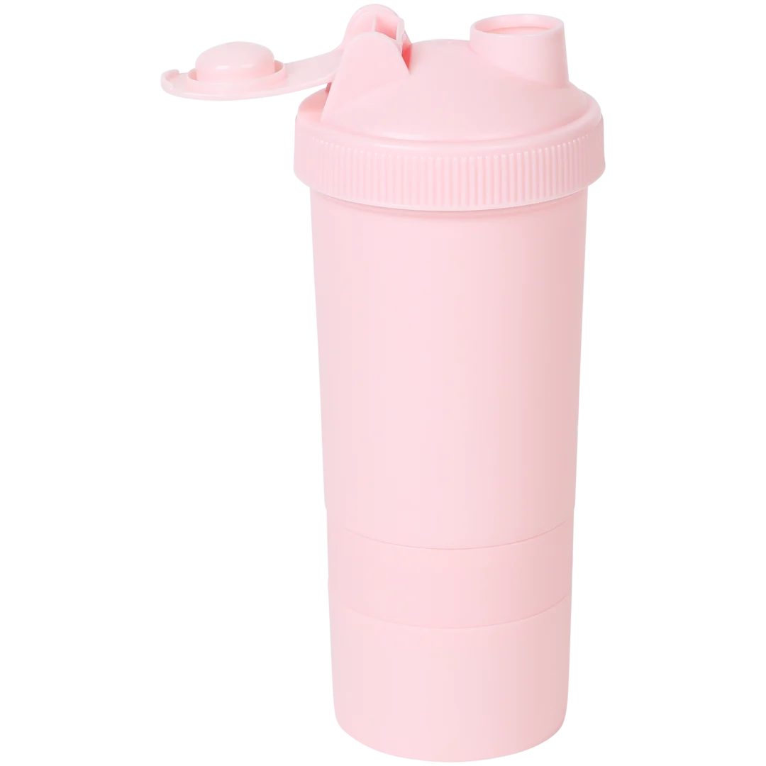 Shakebeker met opbergvakjes