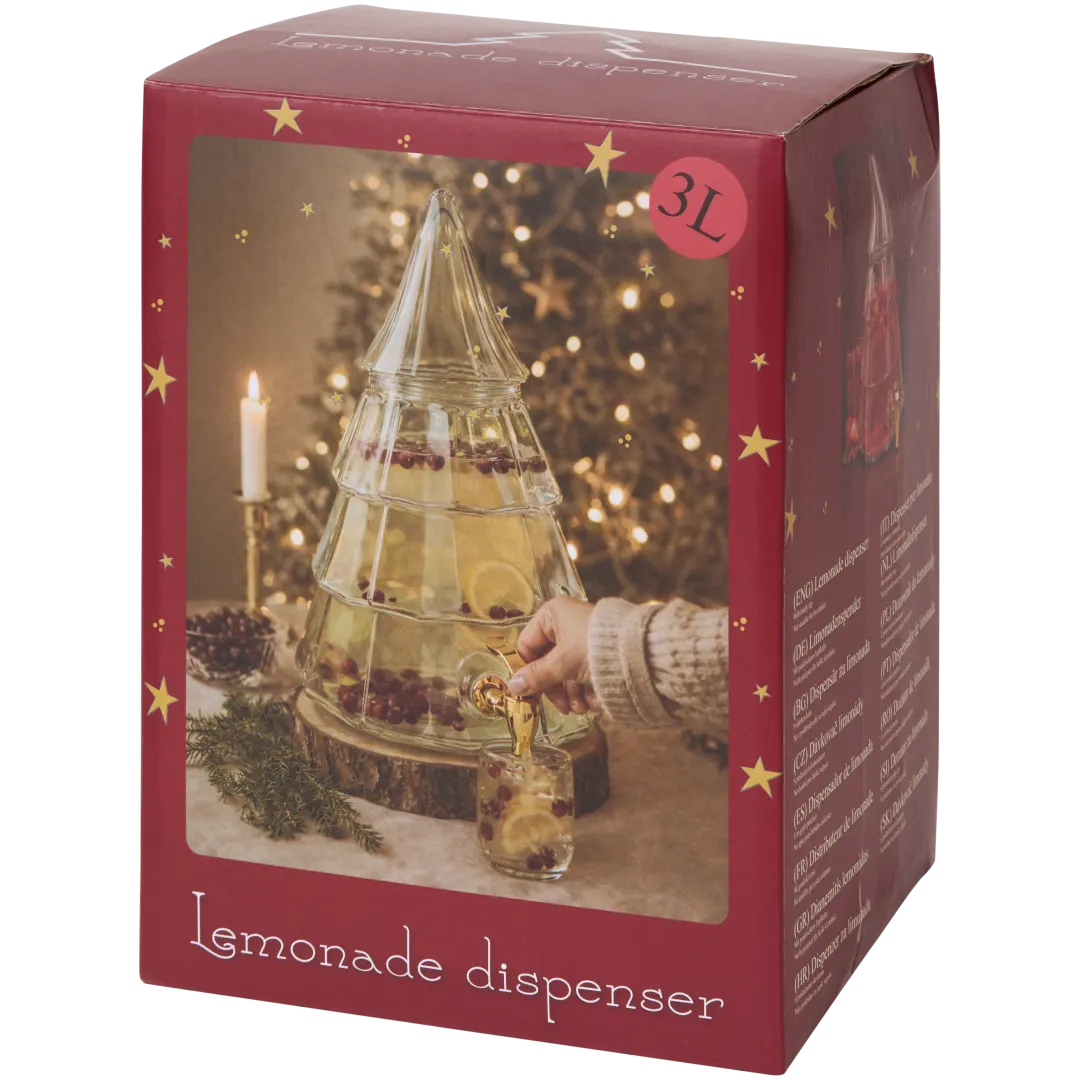 Getränkespender in Weihnachtsbaumform 4