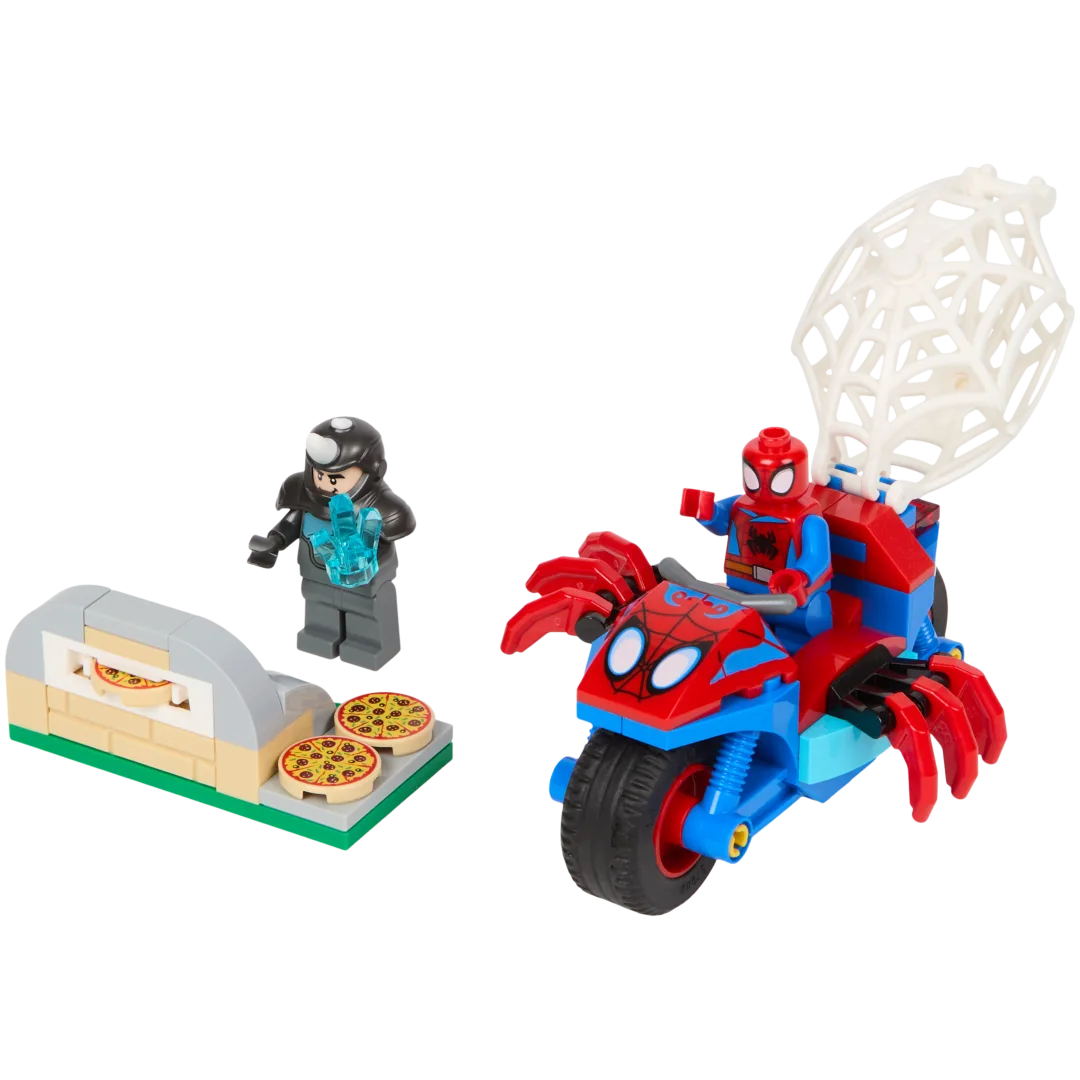 LEGO Marvel Spidey op zijn motor