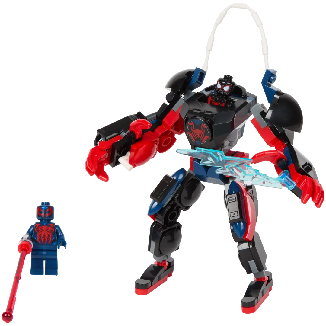 LEGO Marvel Miles Morales Mech vs. Spider-Man 2099