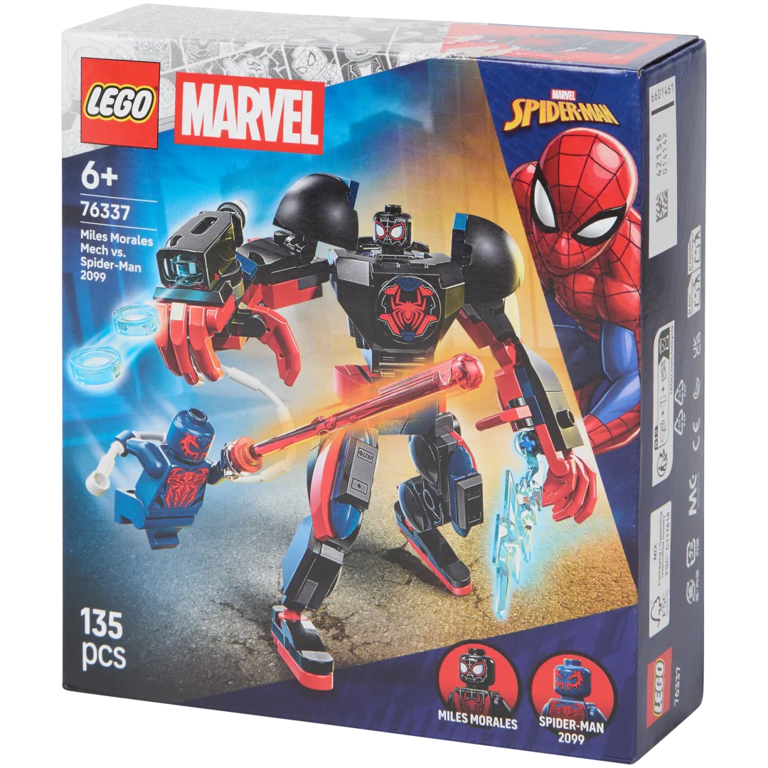 LEGO Marvel Miles Morales Mech vs. Spider-Man 2099