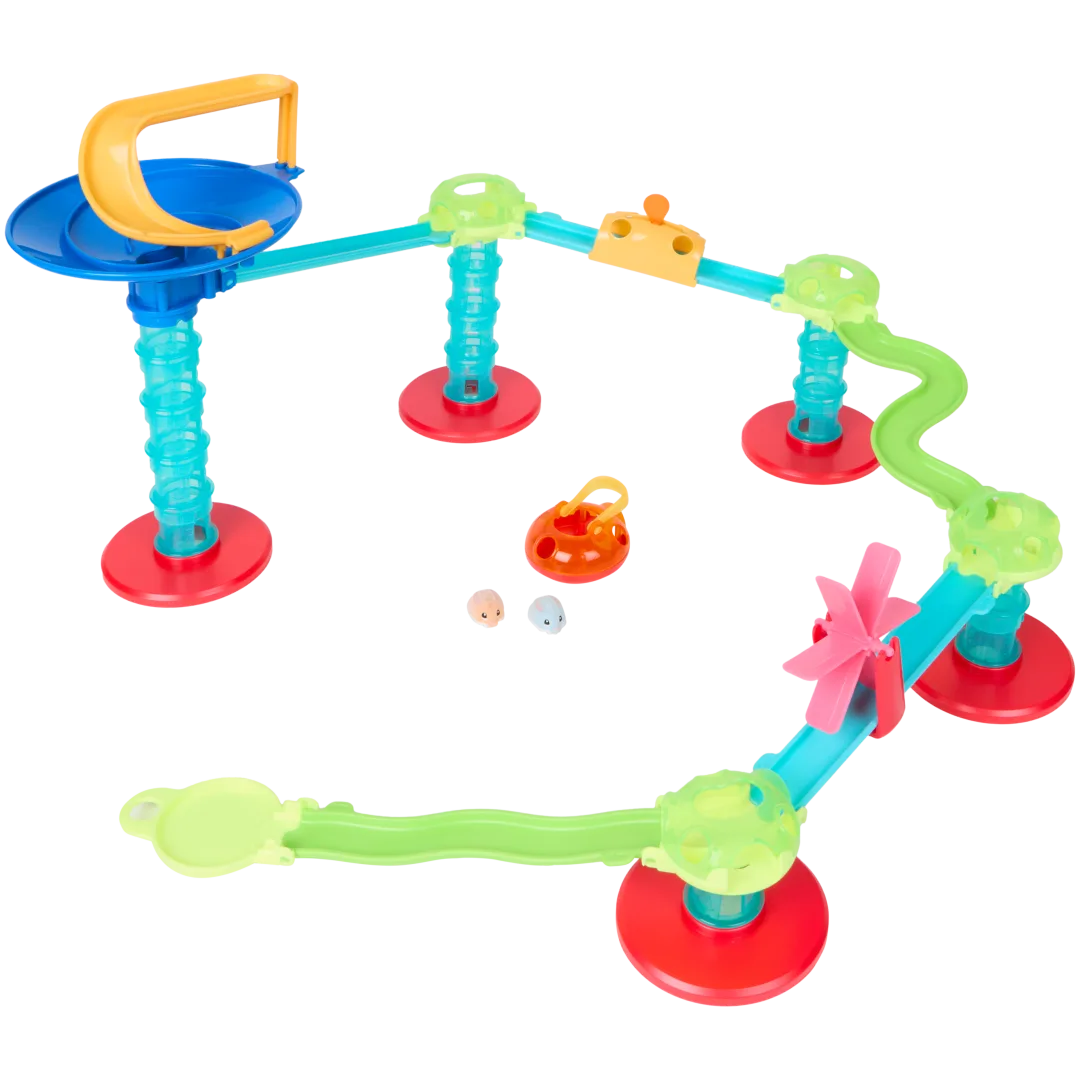 Jumbo Racing Rabbits knikkerbaan set