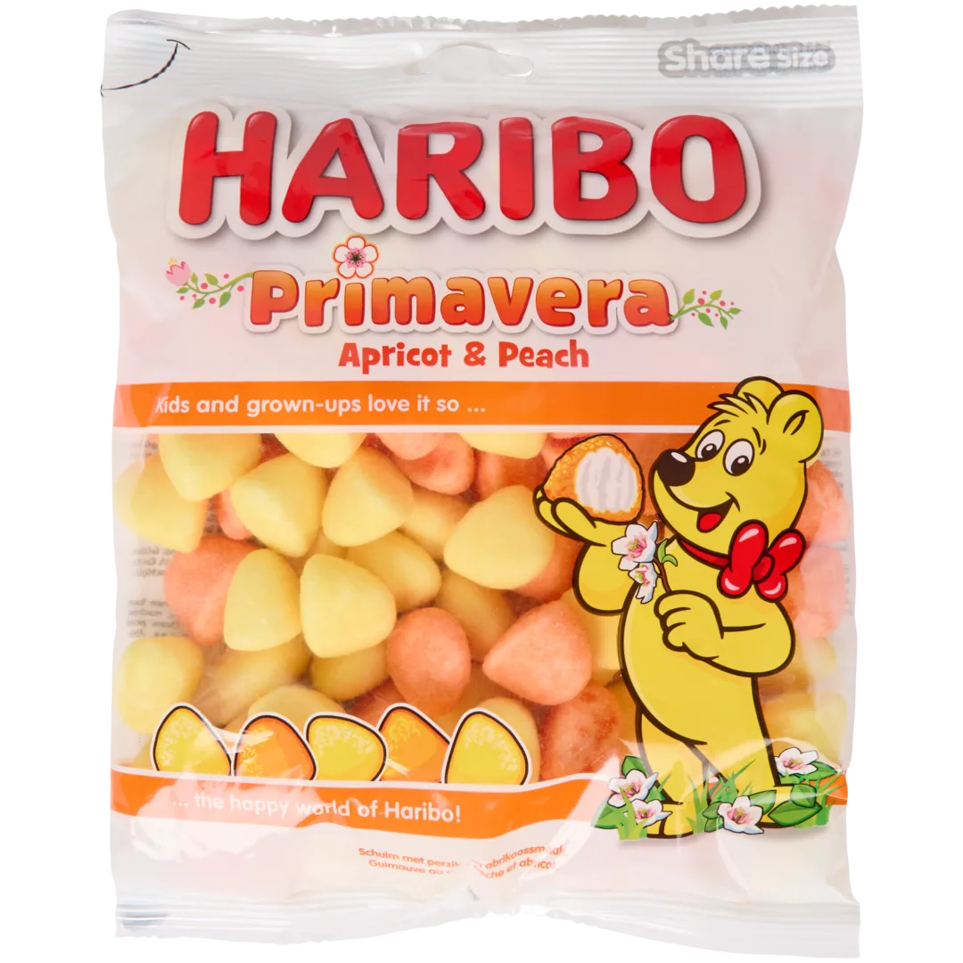 Haribo Primavera Apricot & Peach