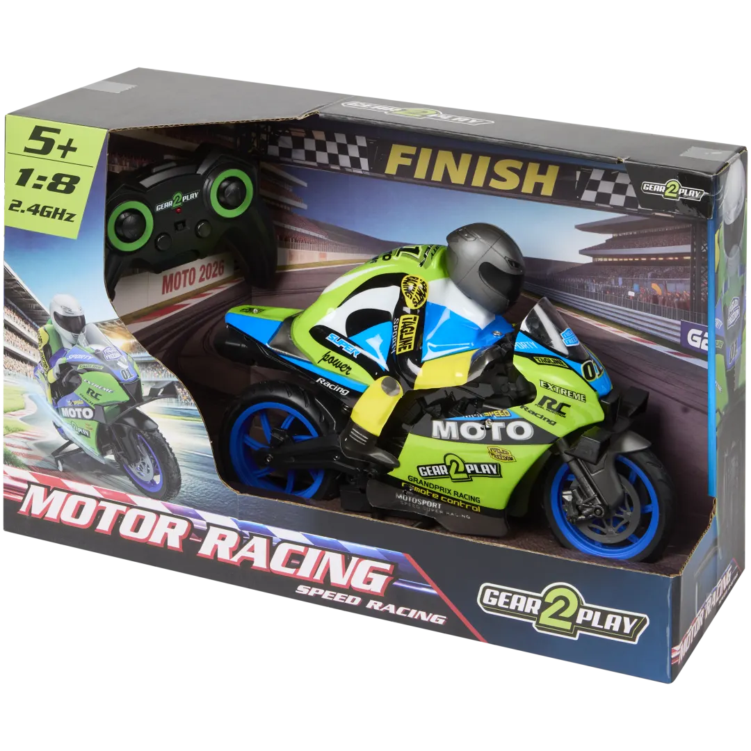 Moto de course pilotable Gear2Play