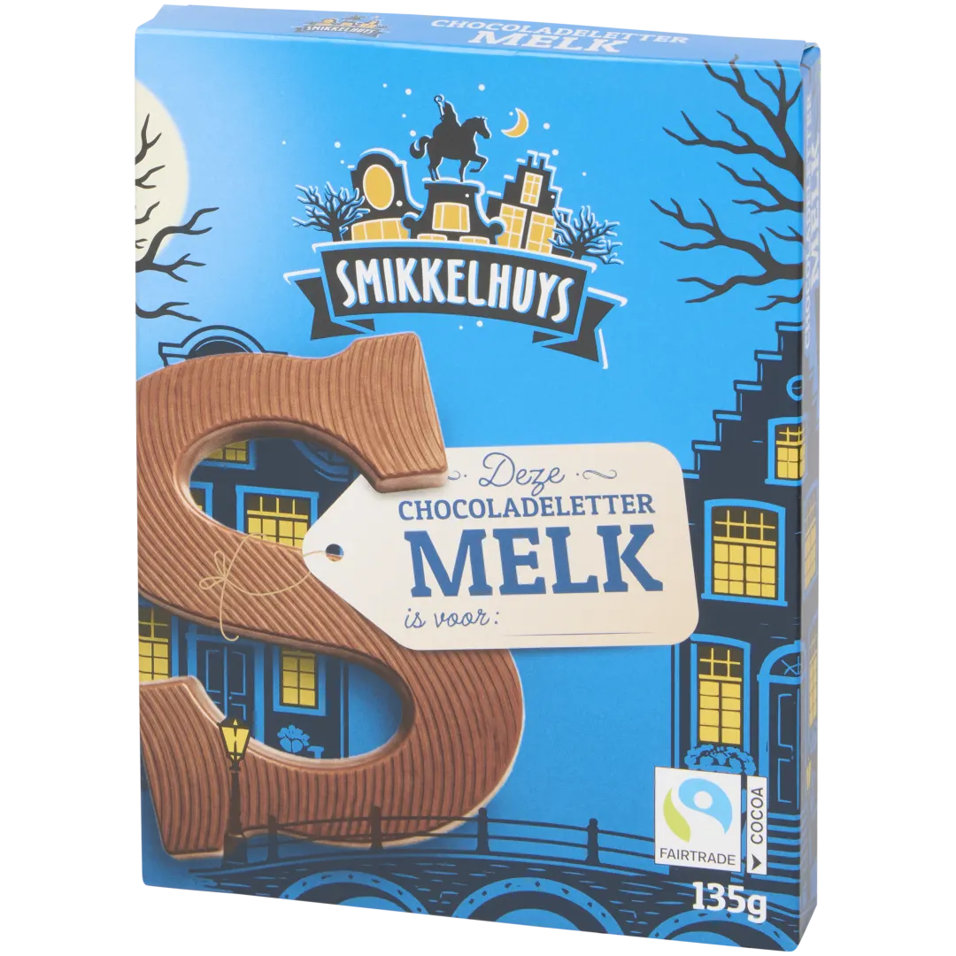 Smikkelhuys chocoladeletter 1