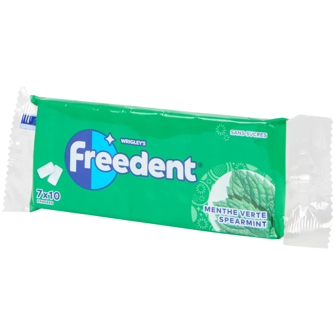 Chewing-gums Freedent Menthe verte