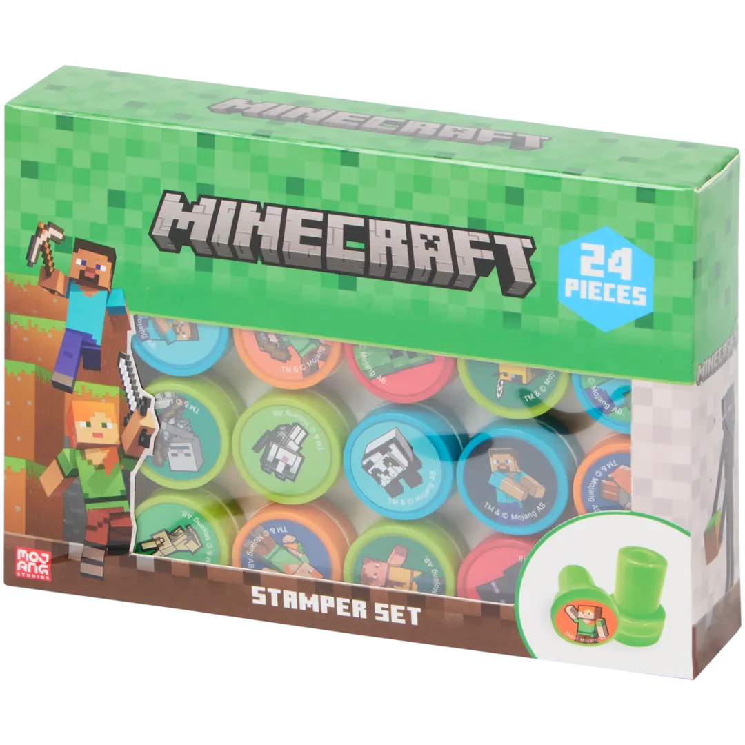Lot de tampons Minecraft