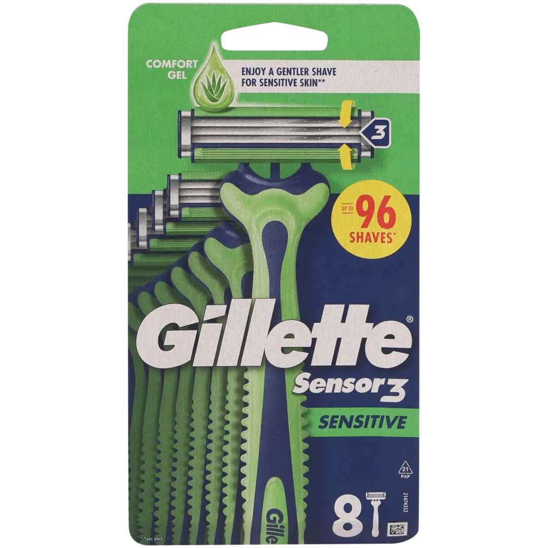 Gillette Sensor3 scheermesjes Sensitive