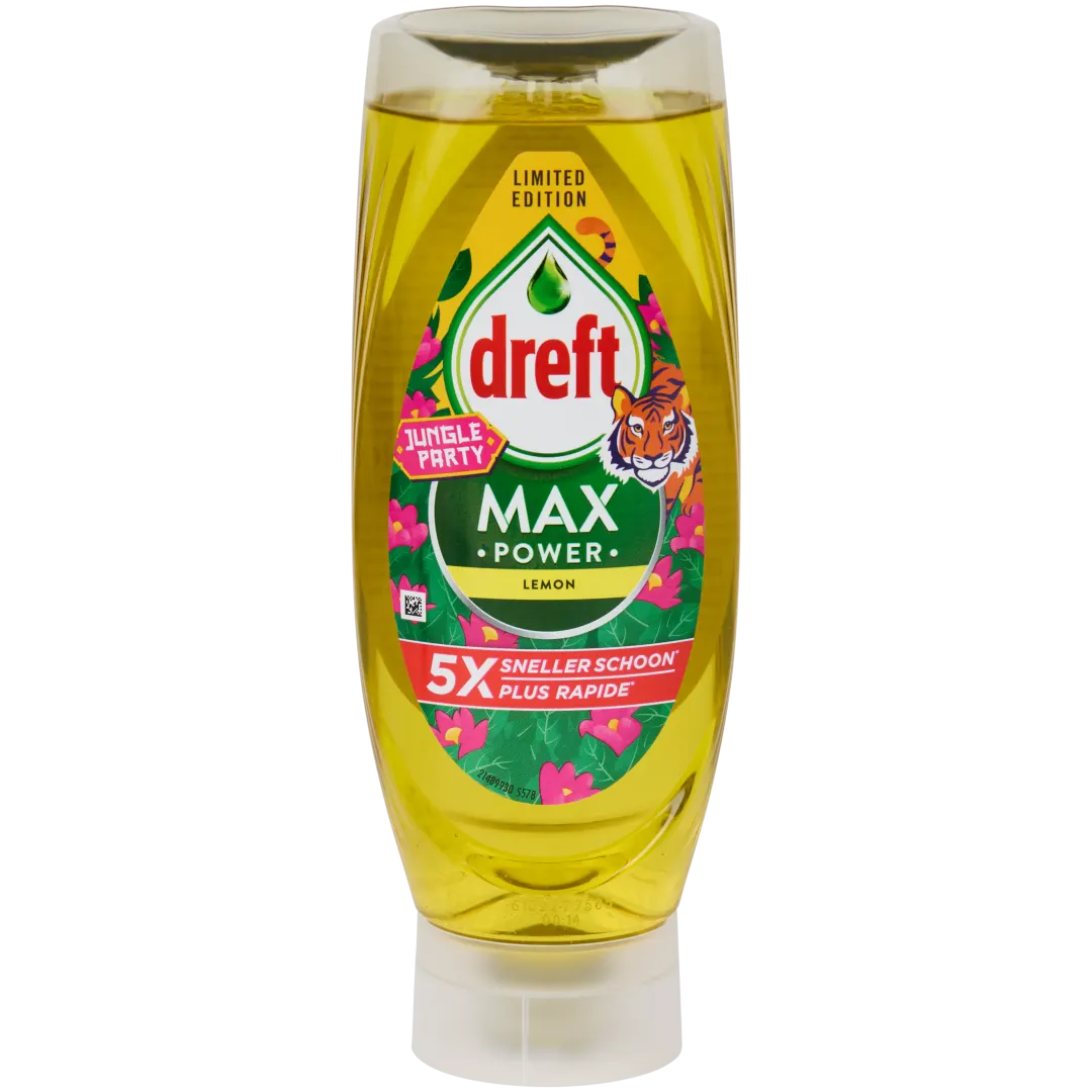 Dreft Max Power afwasmiddel Jungle Party