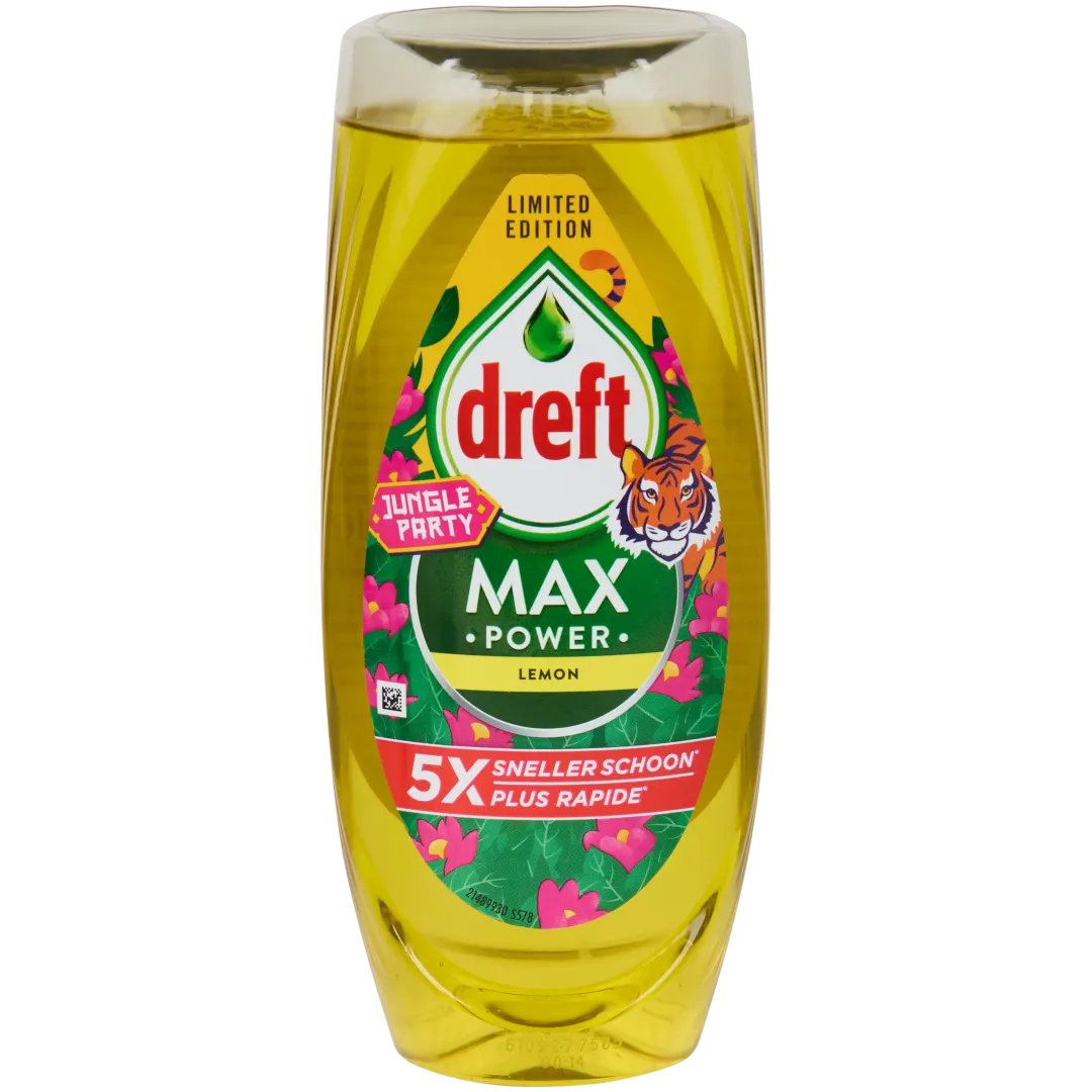 Liquide vaisselle Dreft Max Power Jungle Party