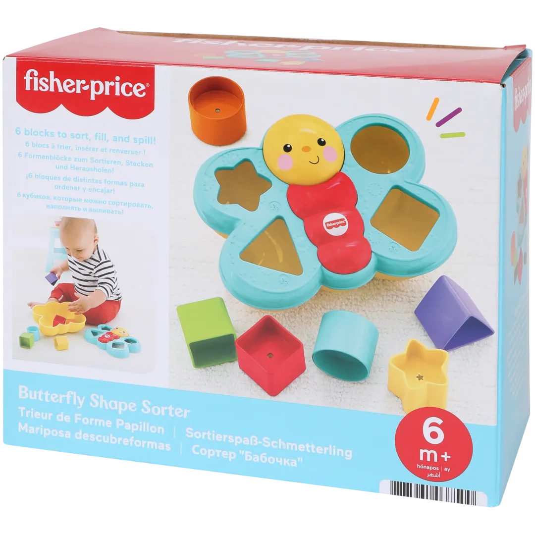 Sorter w kształcie motylka Fisher-Price 1