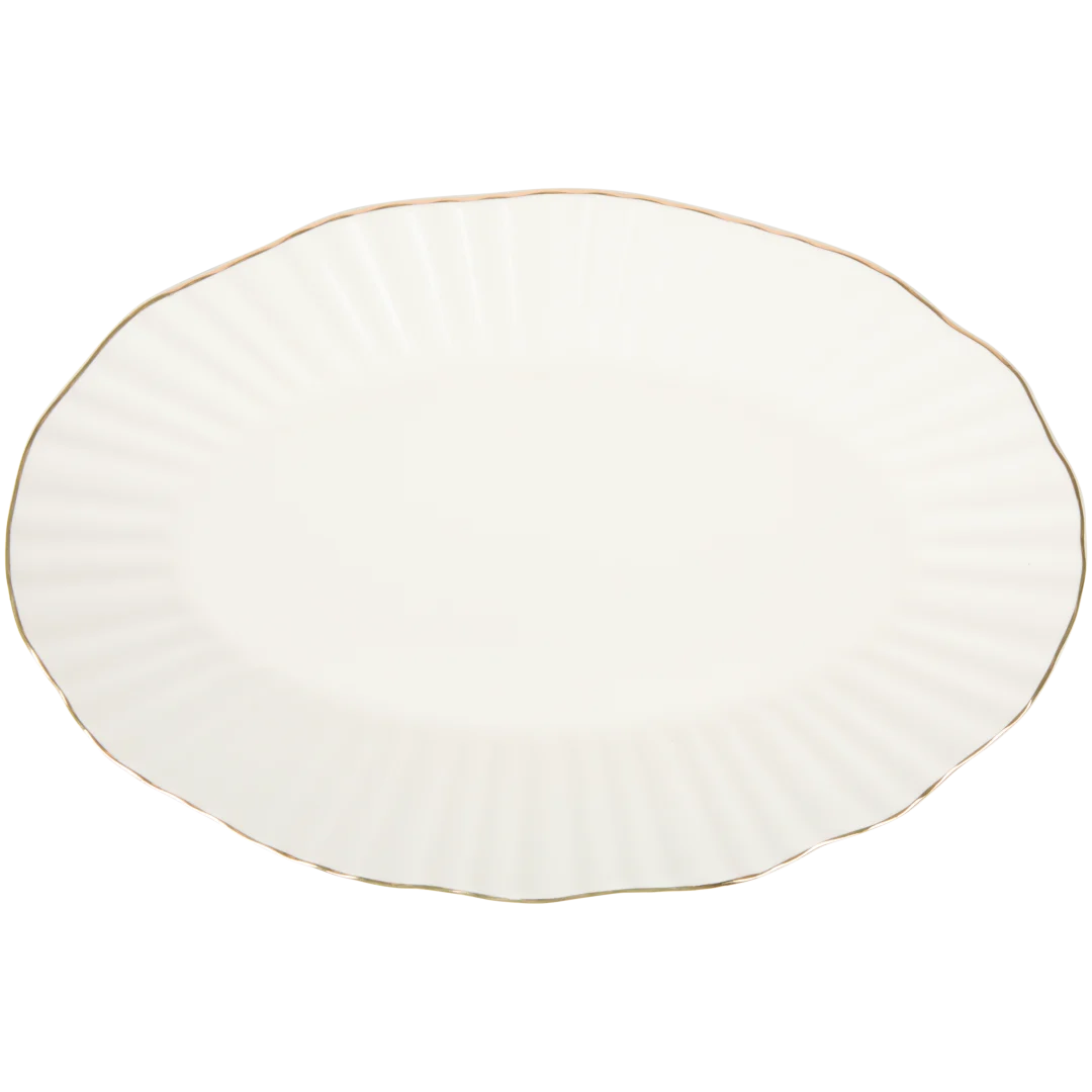 Taça de servir oval Arista
