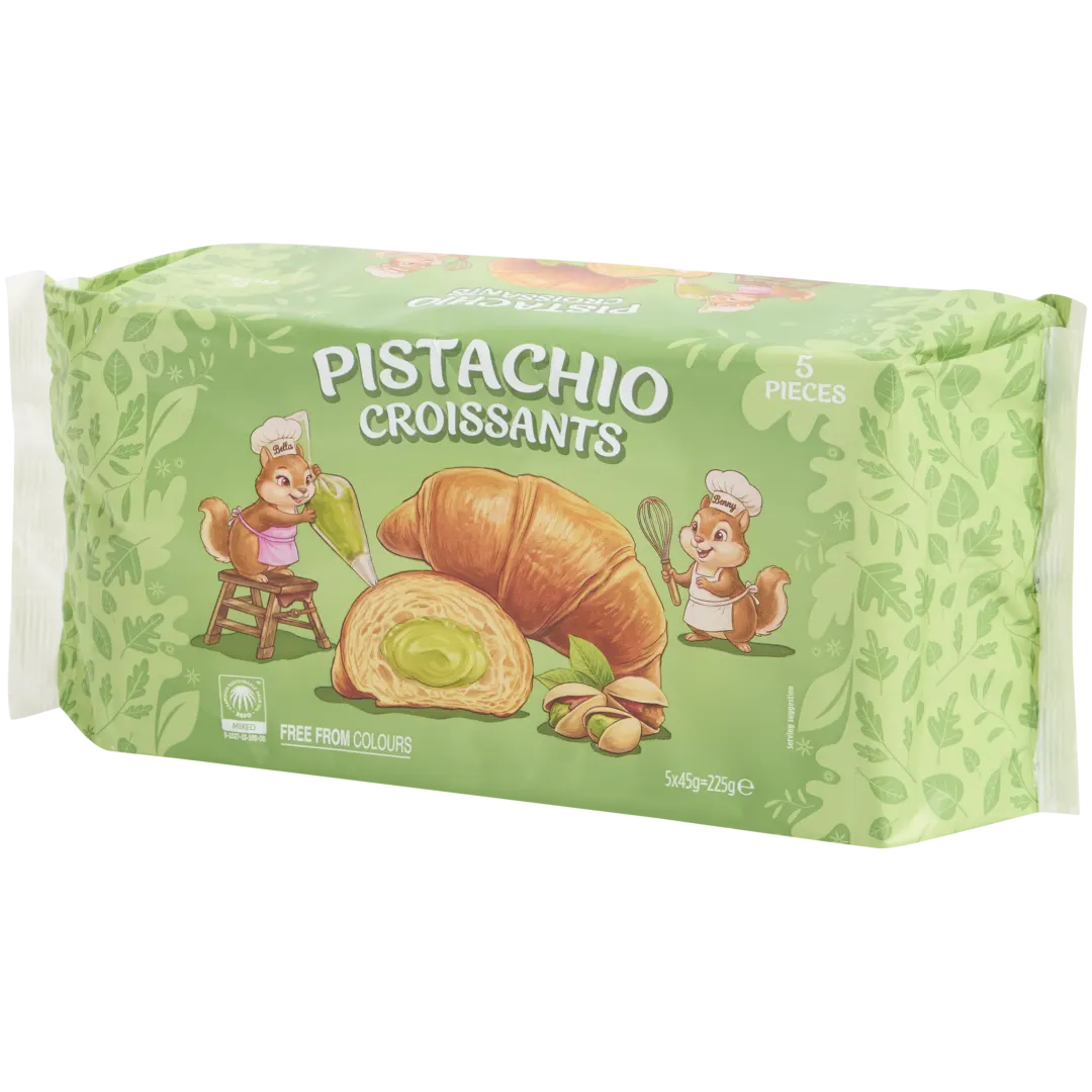 Balconi croissants met pistachevulling