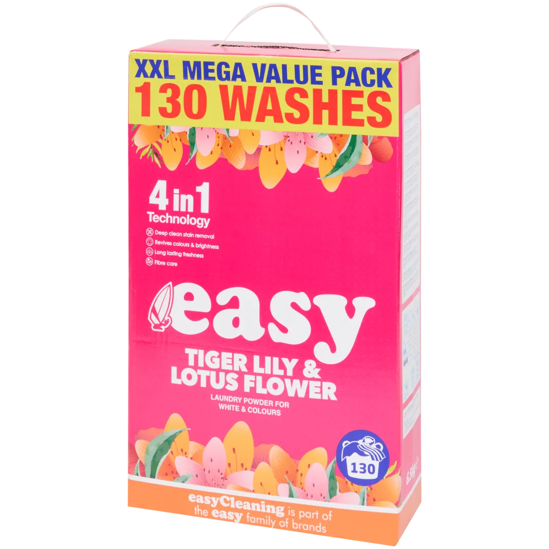 Detersivo in polvere easy Tiger Lily & Lotus Flower