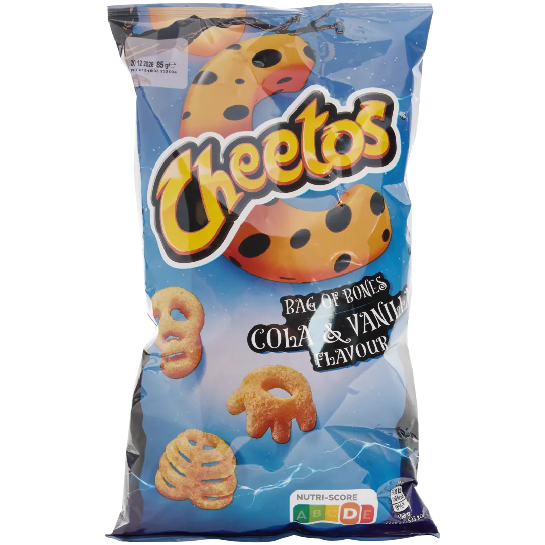 Cheetos Bag of Bones Cola & Vanille 1