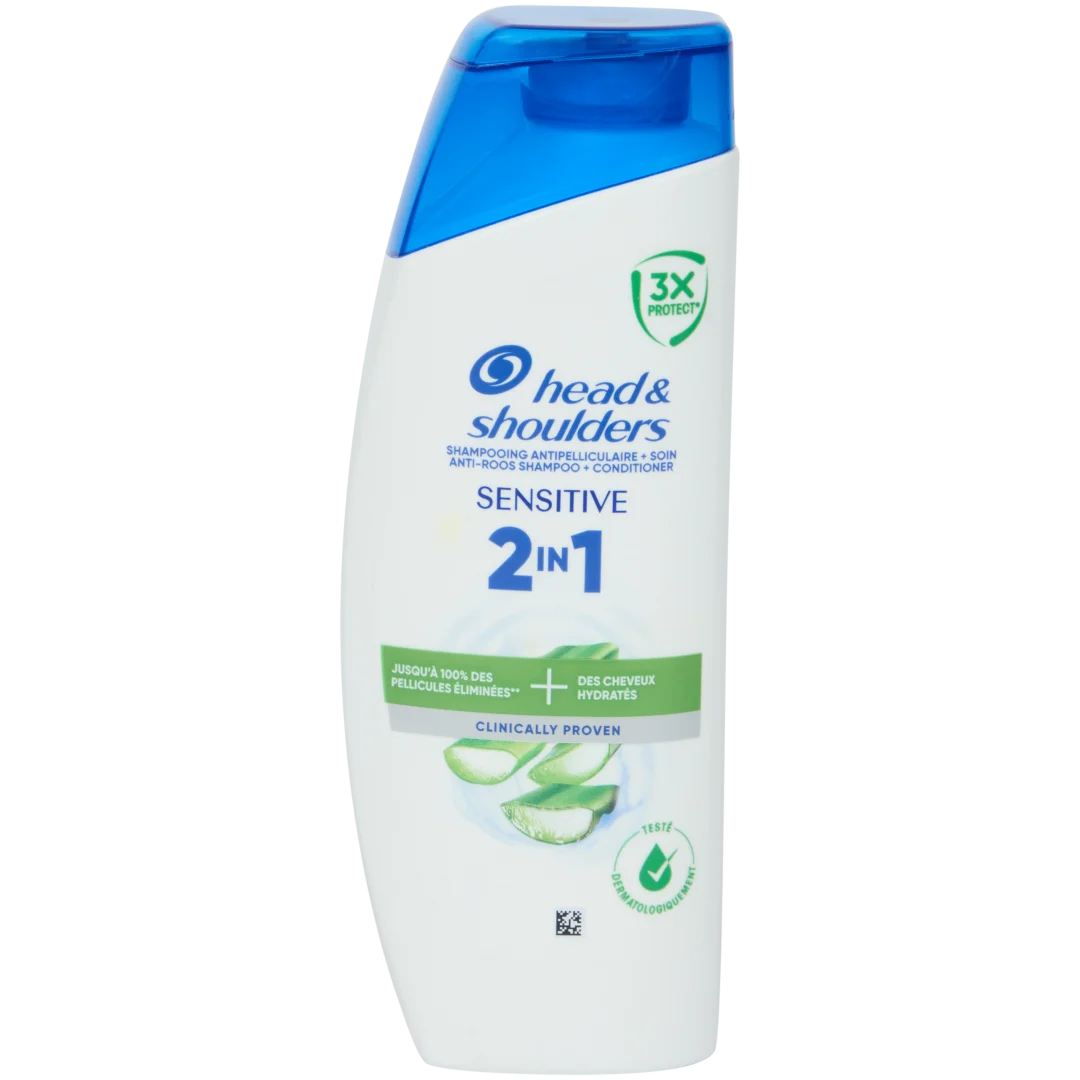 Shampooing antipelliculaire 2-en-1 Head & Shoulders Sensitive