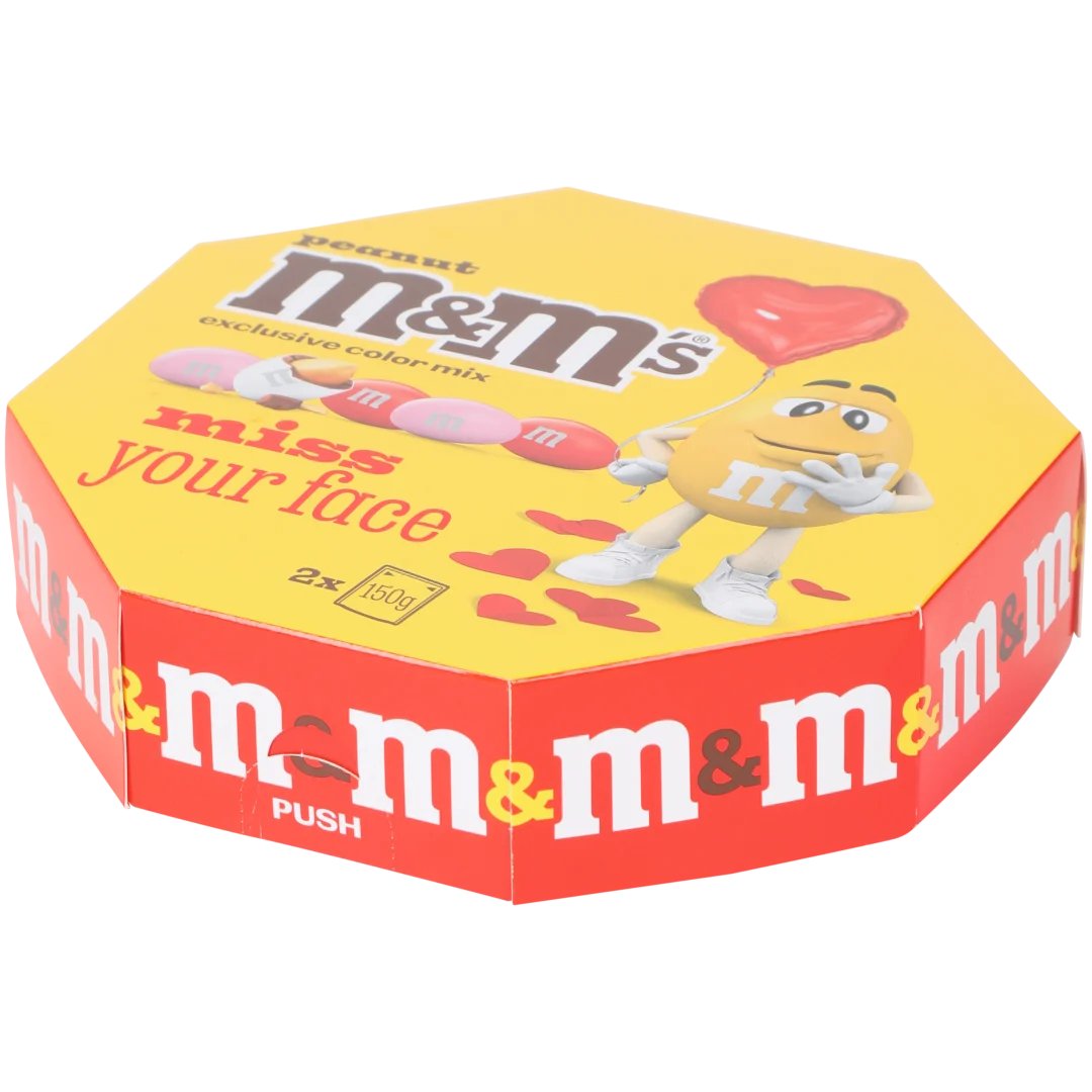 M&M's Cacahuète Rouge & Rose
