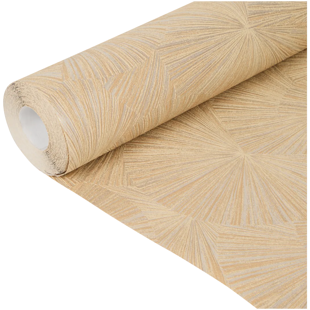 Papier peint intissé à motif doré