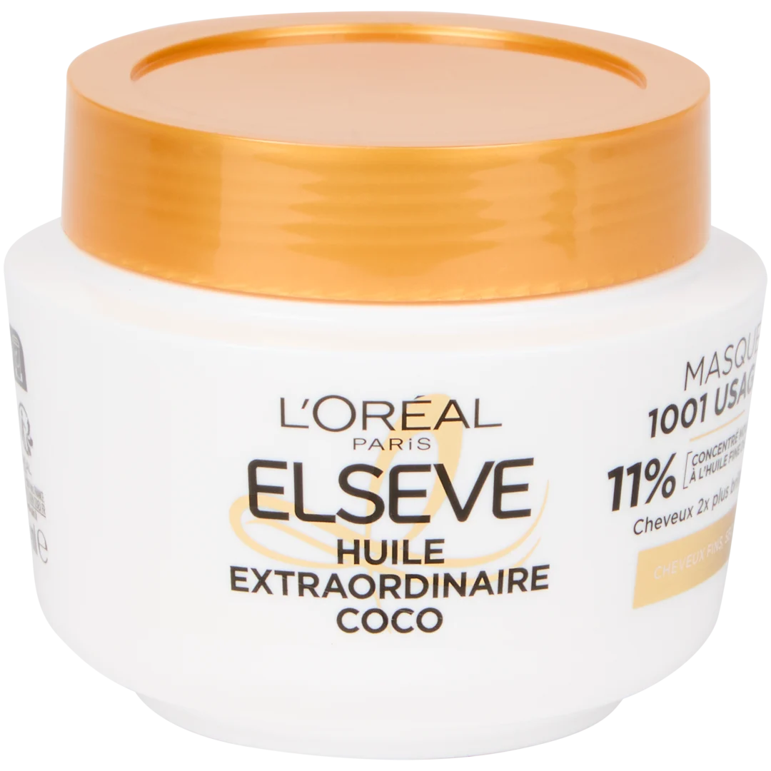 Masque capillaire L'Oréal Elseve Huile Extraordinaire Coco