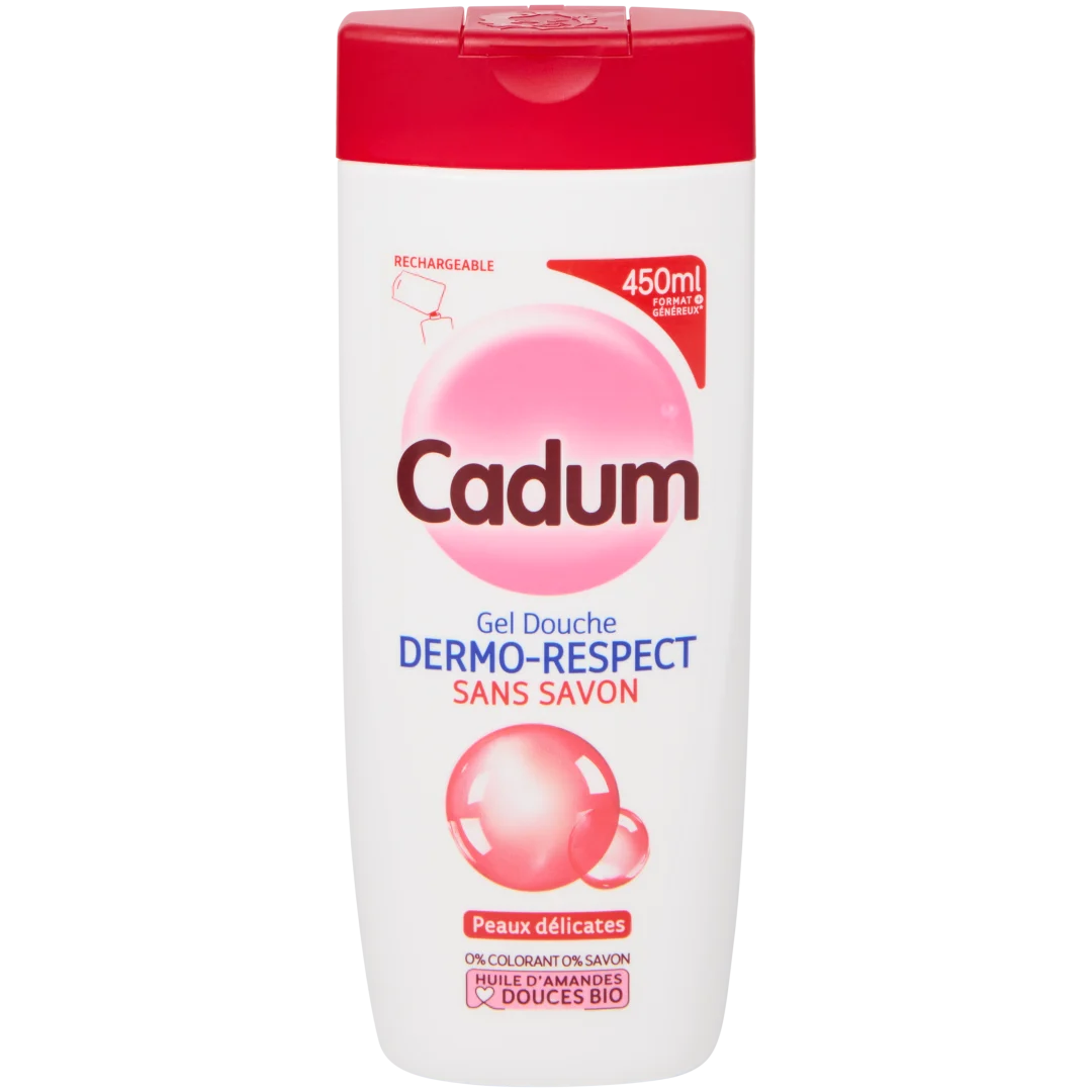 Gel douche Cadum Dermo-Respect Sensitive 1