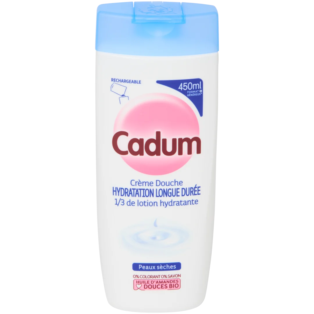 Gel douche hydratant Cadum Peau sèche