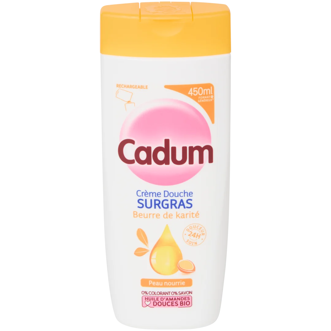 Gel douche Cadum Beurre de karité 1