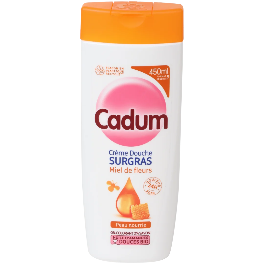 Gel douche Cadum Surgras Miel de Fleurs