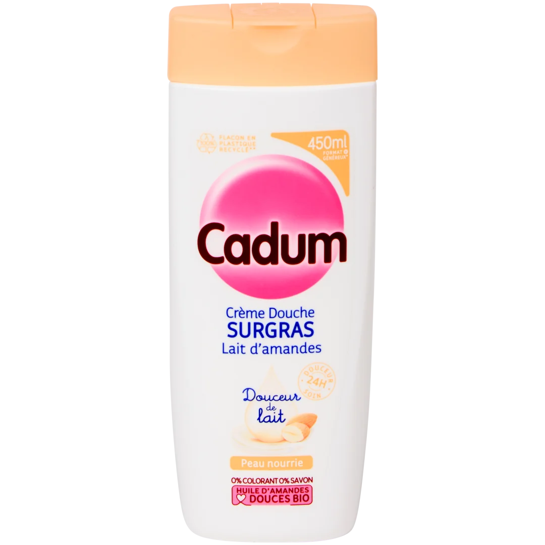 Gel douche Cadum Lait d'amande 1