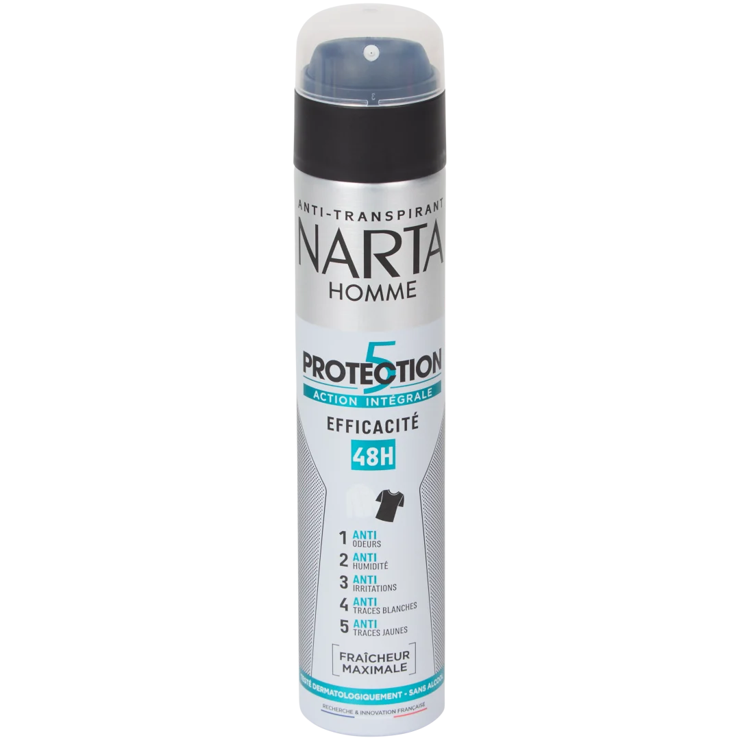 Déodorant Narta Homme 5 Protection Action