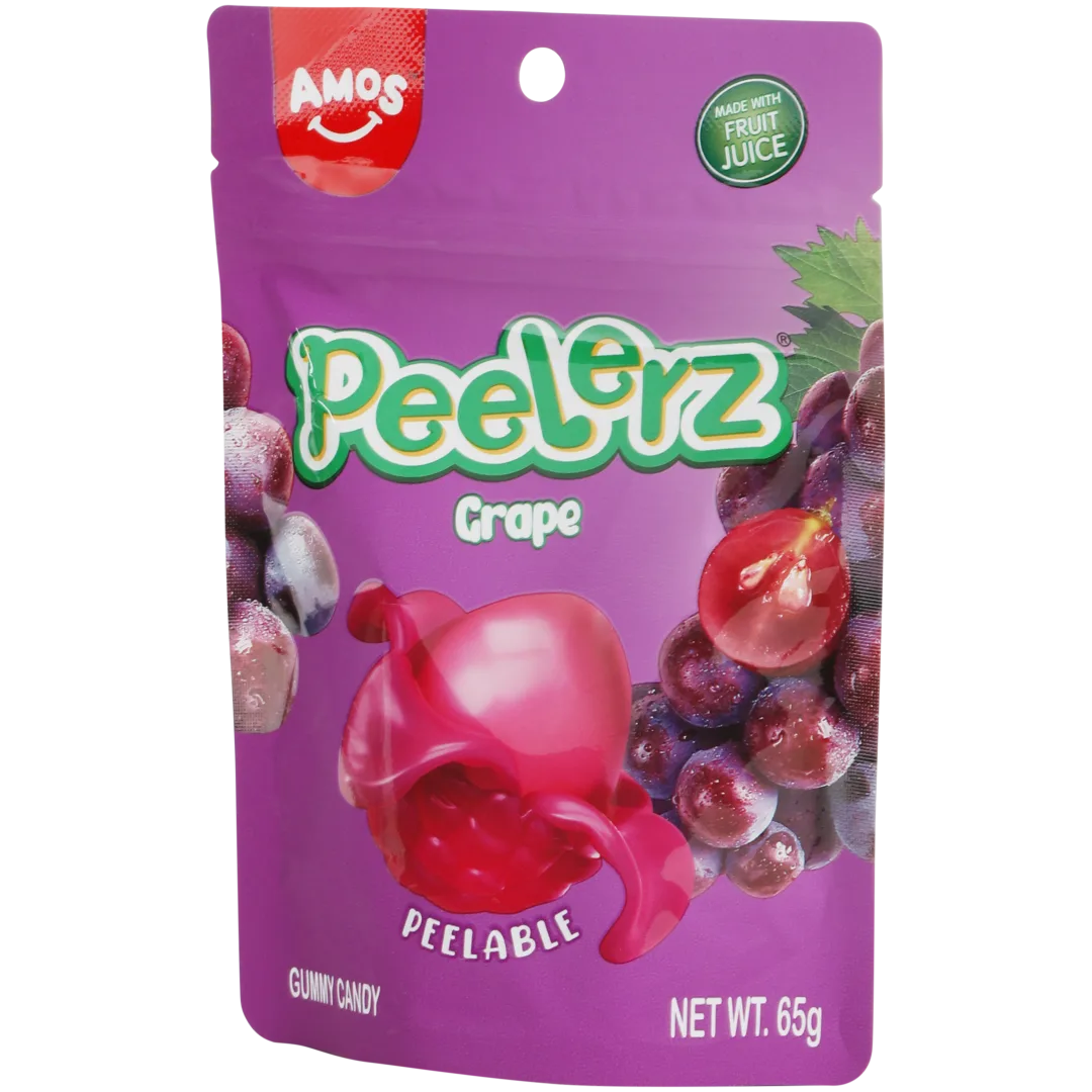 Bonbons pelables Amos Peelerz Raisin