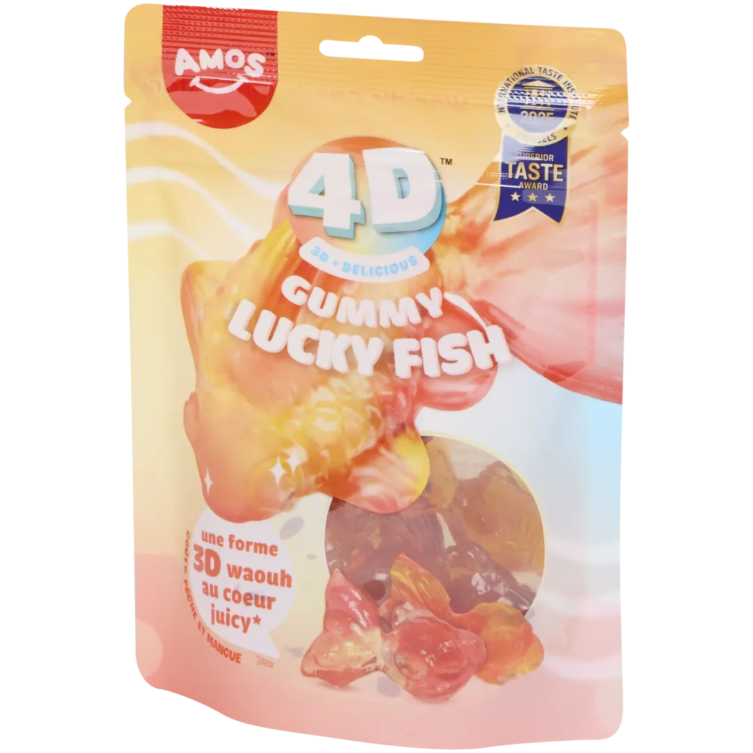 Amos 4D gummy Lucky Fish