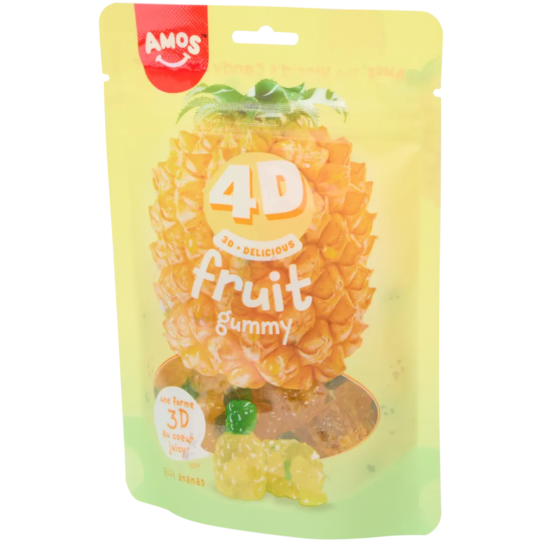 Amos 4D gummy ananas
