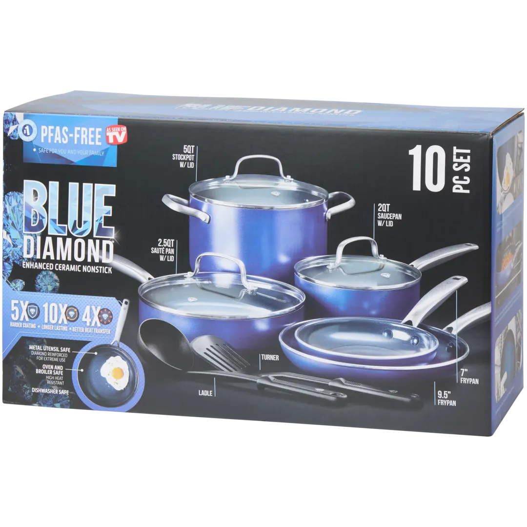 Batterie de cuisine Blue Diamond