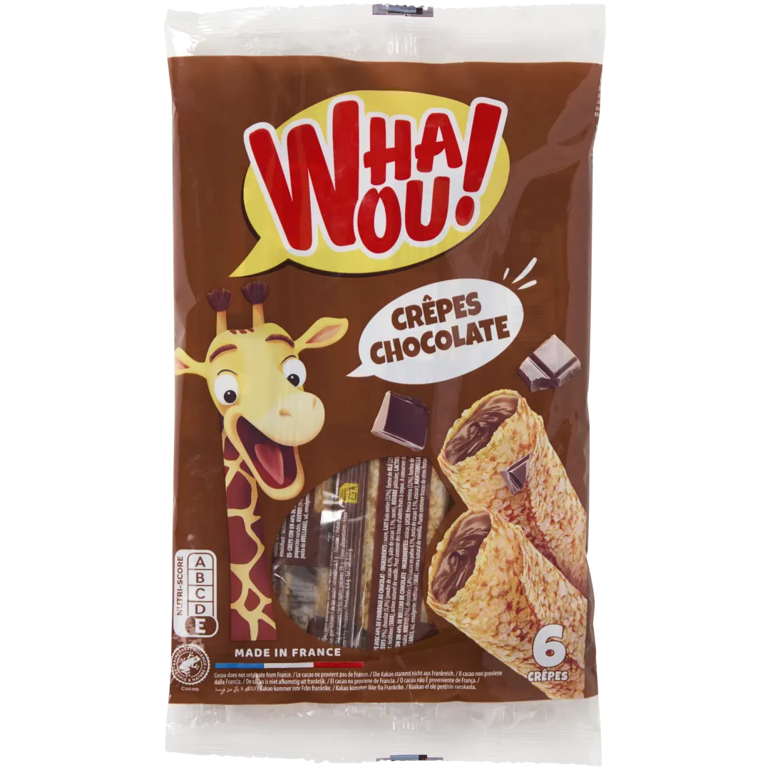 Crêpes au chocolat Whaou